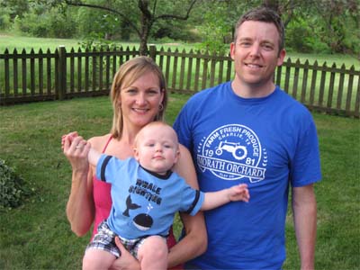 Ray, Cynthia and Owen Morath